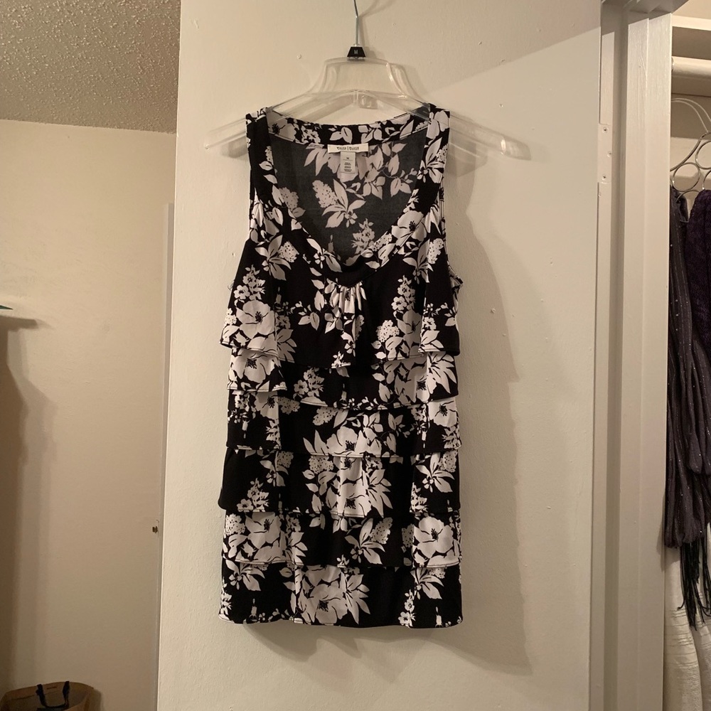 WHBM floral Tank